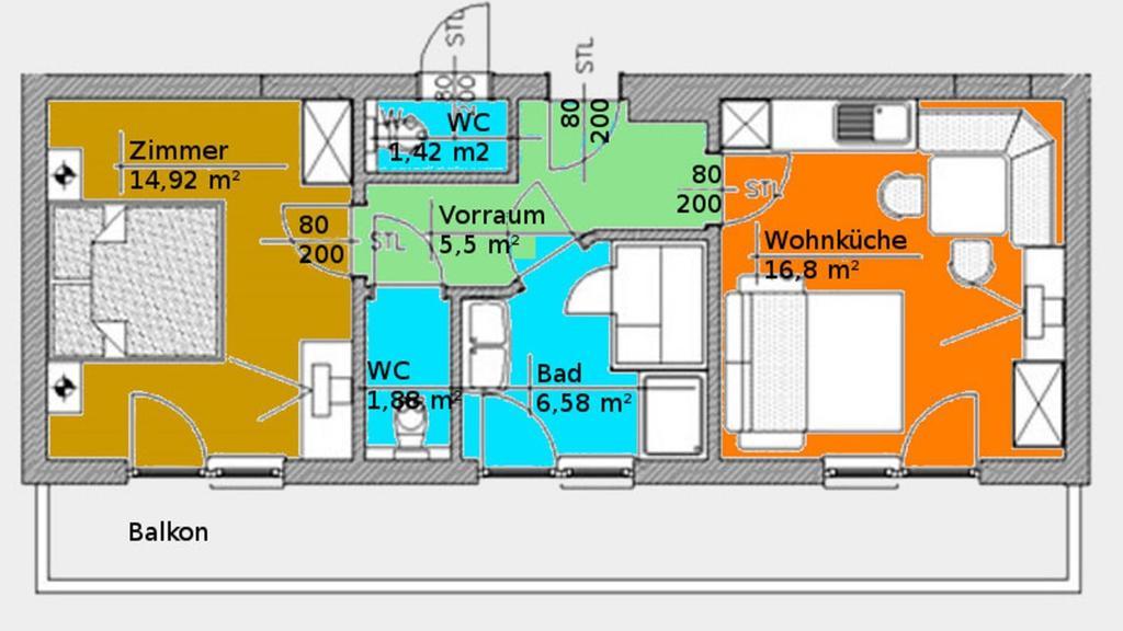 Haus Panorama Apartment Шладминг Стая снимка