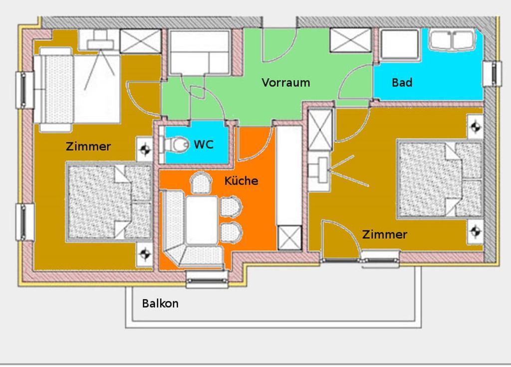 Haus Panorama Apartment Шладминг Стая снимка
